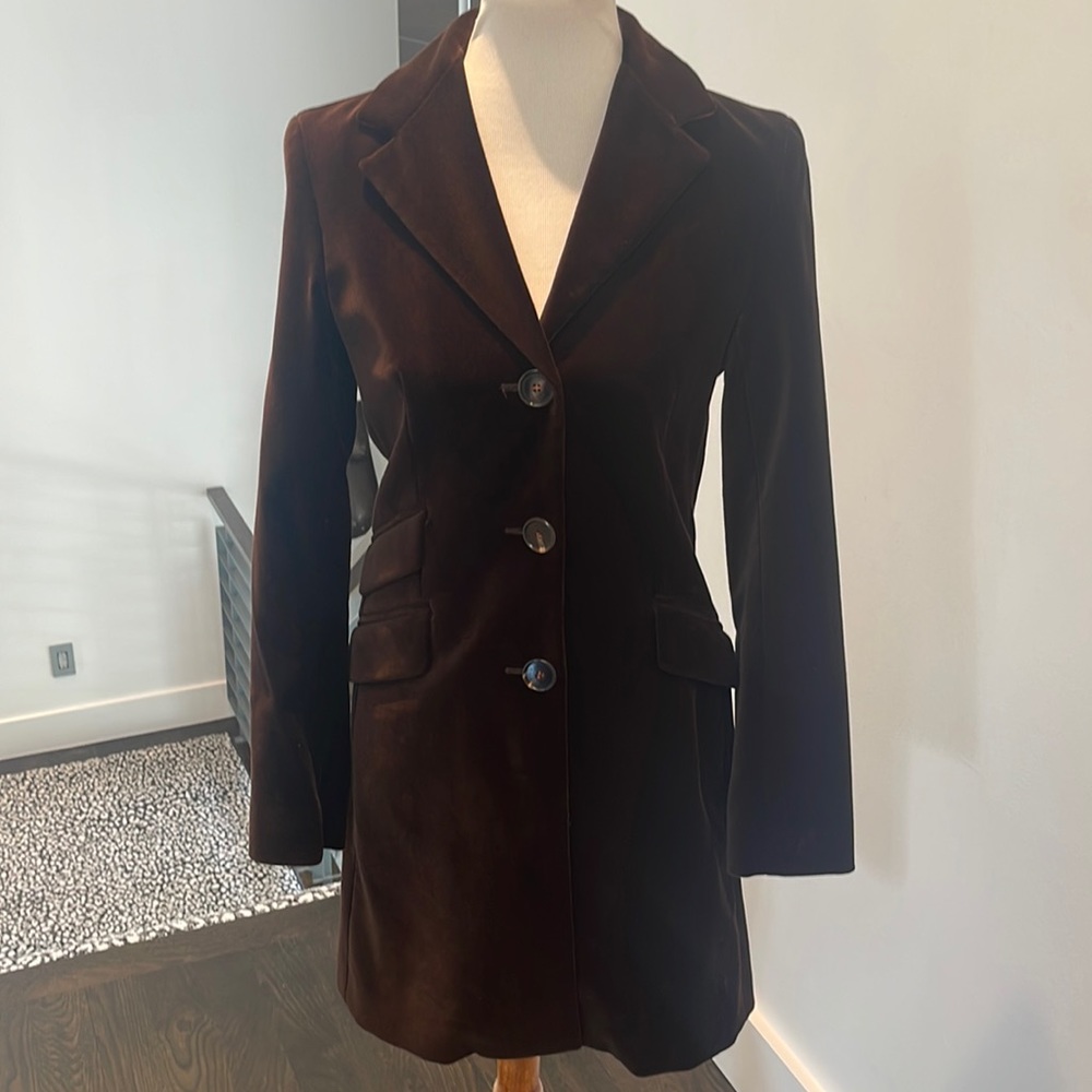 Pink Tartan velvet jacket